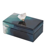 Bethany Aqua Stackable Jewelry Box (8.5&quot;) - $67.79 CAD