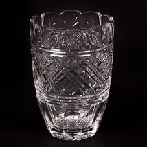 Waterford Crystal 8&quot; Vase Beautiful Design, Fluted Edge, Great Condition - $3,502.21 MXN