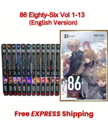 86 EIGHTY-SIX Light Novel (SINGLE/FULL SET) Volume 1-13 English Version ... - $197.99