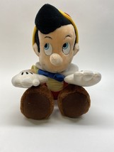 Vintage 10&quot; Disneyland Walt Disney World Pinocchio Plush Stuffed Doll Toy EUC - £12.57 GBP
