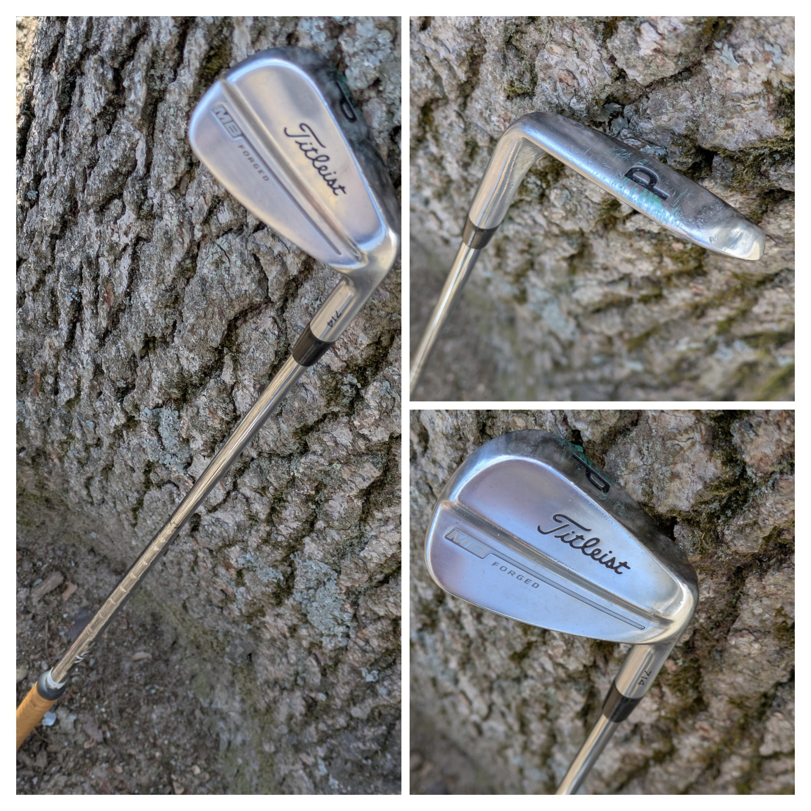 Titleist 714 MB PW Pitching RH Recoil 95 R300 True Temper Steel Shaft 37 - $57.75