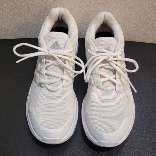 Adidas Energy Cloud V White Cream Running Jogging Shoes CG3704 Womens Sz 11 - $37.04