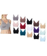 Rhonda Shear Ahh Bra with Lace Neckline 3 Pack - £16.76 GBP