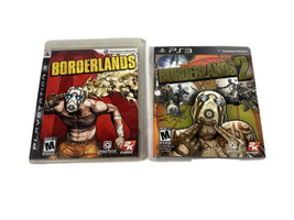 PS3 Borderlands 1 &amp; 2 - Playstation 3 - Disc + Book + Case - $11.99