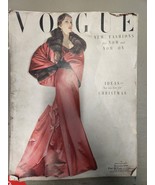 VOGUE Magazine Vintage Rare 1949 December - Christmas Gift for Model Actor - £303.05 GBP