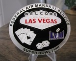 FAMS Federal Air Marshal FAM Super Bowl LVIII 2024 Las Vegas Challenge Coin - £25.80 GBP
