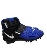 Nike Force Savage Elite 2 AH3999-004 Mens Size 18 Black &amp; Blue Football ... - $1,884.72 MXN