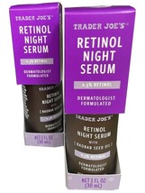 2 Pack  TRADER JOES Retinol Night Serum 1fl oz. Contains  0.3% Retinol  - £27.00 GBP