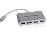IOGEAR USB-C to USB 3.0 Hub - 1 USB-C In - 4 USB 3.0 Out - USB 3.0 Data ... - $29.46