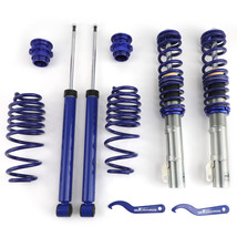 Coilovers Struts Kit For VW Golf Jetta GTI MK4 Coil Springs Suspension Shocks - £153.52 GBP