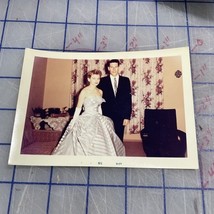 Vintage Photograph Young Couple Going To Formal Event 1959 Dressed Up - $188.26 MXN