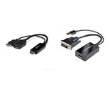 StarTech.com 4K 30Hz HDMI to DisplayPort Video Adapter w/ USB Power - 6 ... - $70.37