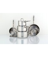 Accolade Stainless Steel Cookware Set, 10-Piece Meyer - £219.27 GBP