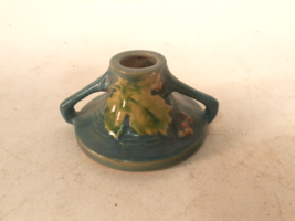 Antique Roseville Art Pottery Bushberry Candle Holder, 1147 C.S - $35.22