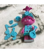 Lego Poppy 41252 41256 Trolls Workd Tour Minifigure W/ Accessories - £6.73 GBP