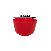 Puto Mold Talam Kueh Pichi Kutsinta Banh Lompang Red Color 36pieces 4.5cm cups - £23.97 GBP
