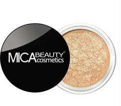 MICA BEAUTY Mineral Eye Shadow Glitter AMBIVALANCE 100 Gold Full Size 2.... - £15.30 GBP