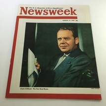 VTG Newsweek Magazine August 15 1949 - Clark Clifford / Newsstand / No Label - £29.93 GBP