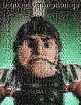 Amazing Michigan State Spartans SPARTY Montage w/COA - £9.19 GBP