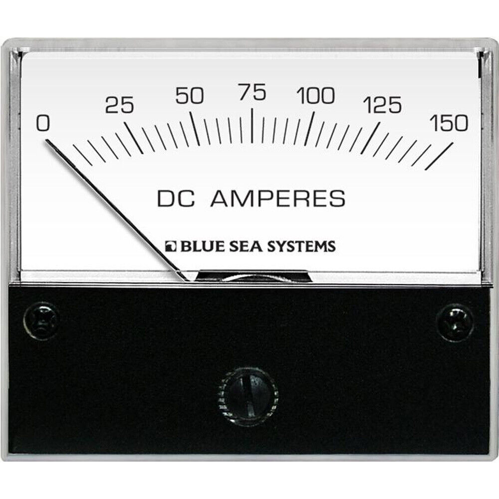 Blue Sea 8018 DC Analog Ammeter - 2-3/4" Face, 0-150 Amperes DC - $89.51