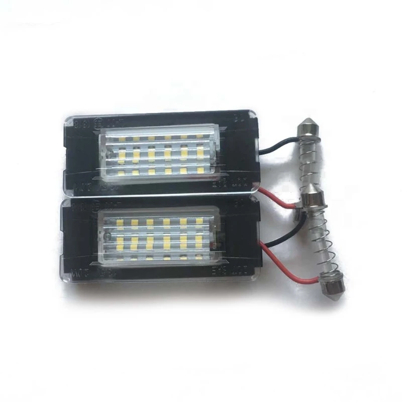 2Pcs Car LED License Plate Lights for 2006-2014 2nd Gen Mini Cooper R56 R57 R5 - £16.29 GBP