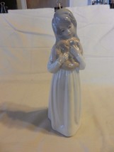 Porcelans Jango Girl with Pillow  Figurine, Hand Painted Made in Spain - $45.00