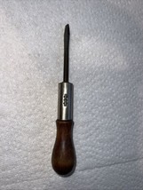 VINTAGE JORDAN REVERSABLE RATCHETING SCREWDRIVER MADE IN GERMANY  NICE! - £8.79 GBP