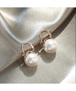 Elegant White Pearl Drop Dangle Earrings for Women - $10.99