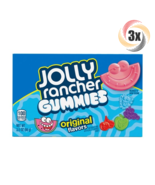 3x Packs Jolly Rancher Gummies Original Assorted Flavors Theater Candy 3... - £11.19 GBP