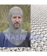 Nasir Ali Halloween Costumes , Halloween Costume Ideas Chain Mail Hooded... - £65.67 GBP