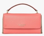 Kate Spade Roulette Top Handle Peach Leather Crossbody Chain PWR00383 NW... - $107.90
