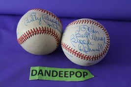 Vintage Rawlings Autographed MLB Sports Baseball 2 Brooks Robinson Signed Balls - £93.41 GBP