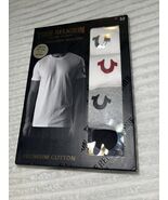 True Religion Men's Loungewear 3+1 Pack V-Neck Tee MULTI COLOR sz M NEW ... - €67,71 EUR True Religion Men's Loungewear 3+1 Pack V-Neck Tee MULTI COLOR sz M NEW ... - €67,71 EUR
