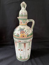 antique dutch plateel gouda jugendstil pitcher . Several marks - $149.00