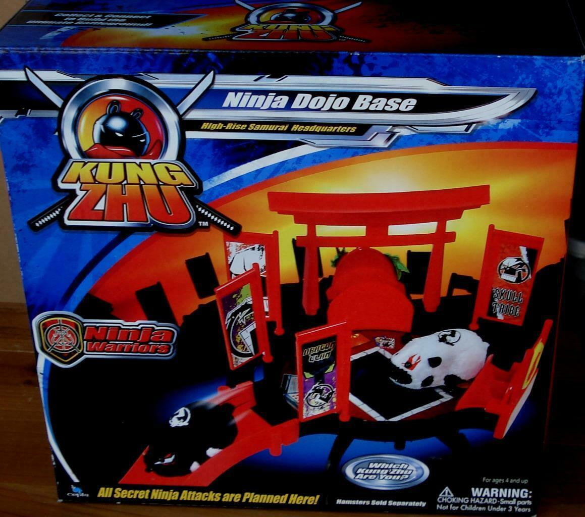 NEW Kung Zhu Pets Ninja Dojo Base Playset - Ninja Warriors BRAND NEW LOT... - $21.77