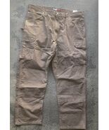 Wrangler Riggs Workwear Carpenter Cargo Pants Brown Men’s 42x32 Heavy Duty - $359.40 MXN
