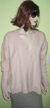 Women&#39;s ZARA KNIT Italian Yarn Knit V Neck Sweater Size Medium - £23.98 GBP