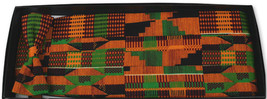 Kente Cloth Steps Print Tuxedo Cummerbund and Bowtie Set - $112.50