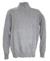 Timberland Men&#39;s Gray 1/4 Zip Mock Neck Knit Sweater Sz S, 2515J-052 - £28.18 GBP