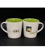 Starbucks Cafe Estima Coffee Mug Multi Region Blend 2005 White Lime Gree... - €15,47 EUR