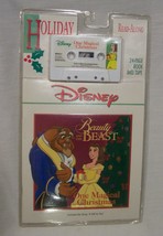 Walt Disney Beauty and the Beast One Magical Christmas Read Along BOOK Cassette - £13.01 GBP