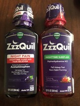 Vicks ZzzQuil Night Pain Nighttime Sleep Aid Pain Reliever &amp; nighttime s... - $14.95