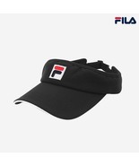 Fila Tennis Sun Cap Unisex Sports Visor Cap Training Hat Black NWT FT3CP... - £37.55 GBP