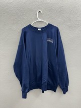 Hanes Ultimate Cotton Sweatshirt Size XL Blue Pullover Crewneck Better Together - $13.98