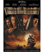 Pirates of the Caribbean: The Curse of the Black Pearl (DVD, 2003) - $5.90