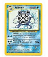 38/102 Poliwhirl WOTC Base Set Pokemon Card Non Holo Excellent 1999 - £7.85 GBP