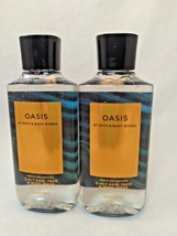 x2 Bath &amp; Body Works Oasis FOR MEN 3 in 1 Shower Gel Hair Face Body Wash NEW - £21.64 GBP