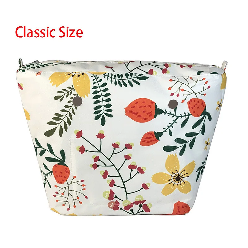 Rder waterproof printing canvas lining pocket interior inserts inner for obag handbag o thumb200