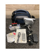 Canon ZR200A Mini-DV Digital Video Camcorder Bundle w/ Bag - For Parts o... - $38.69