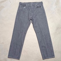 *READ* Levis 501 XX Original Grey Buttonfly Denim Jeans Size 40x34 (Fits 37x32) - £21.97 GBP